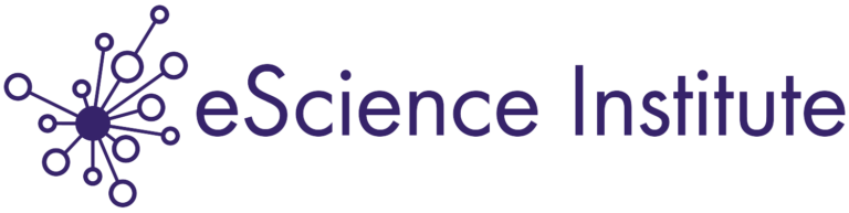 eScience logo.
